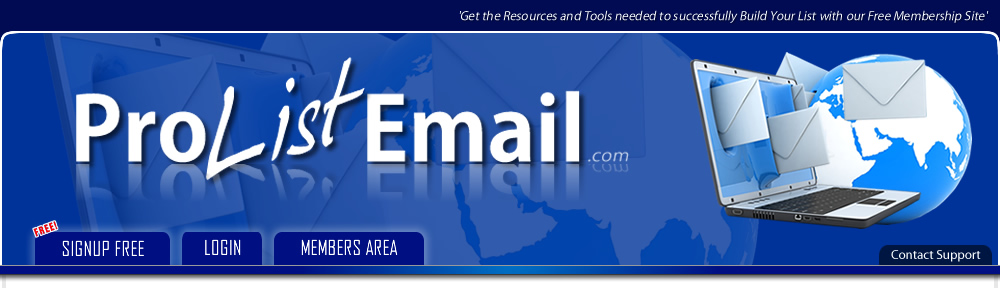 ProListEmail.com - Get the Resources and Tools needed to successfully Build Your List